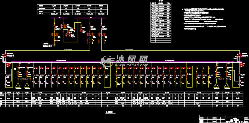 机械工厂10kv变电所设计电气施工图